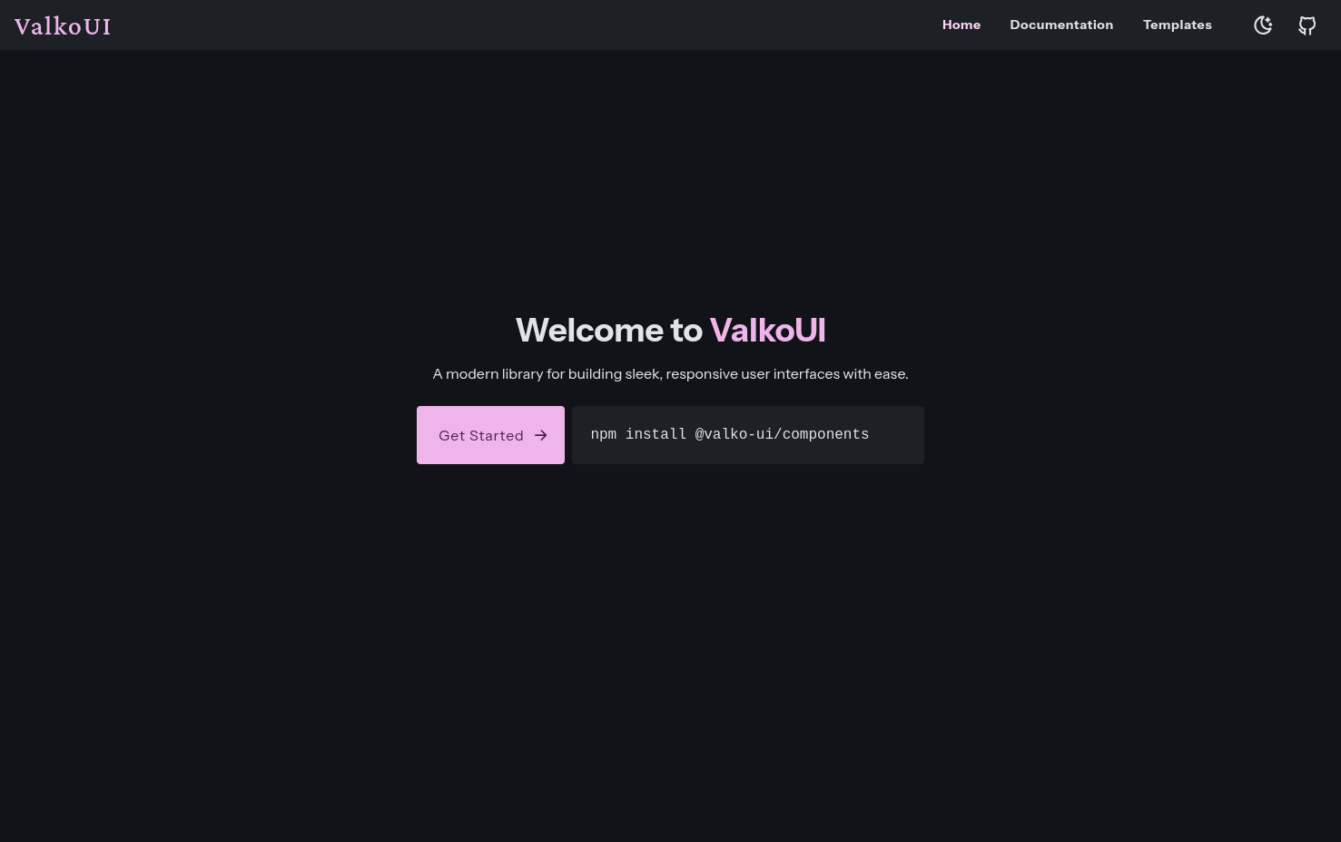 ValkoUI
